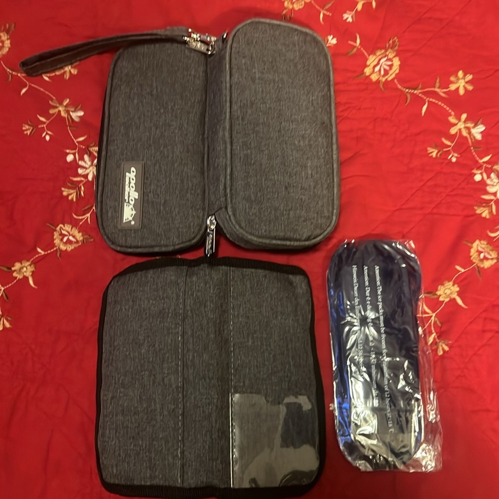 🔥NEW INSULATED MINI COOLER TRAVEL CASE BRAND NEW